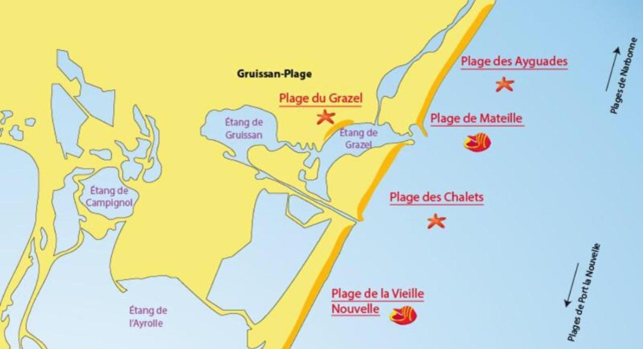 Cap Gruissan Vacances Exteriér fotografie